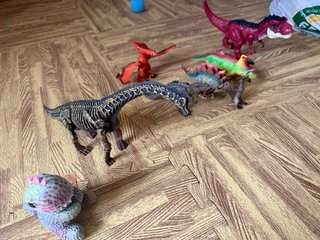 Set animales dinosaurios.