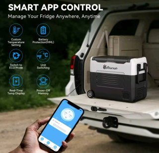 Nevera portátil eléctrica con compresor 55 litros