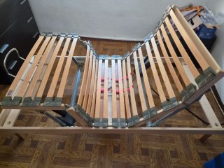 Cama Articulada Madera y Plástico