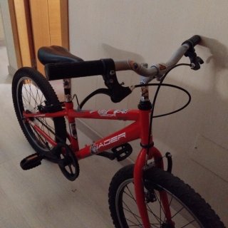 Bici niño 5-8 años roja