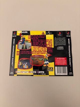 woody woodpecker racing playstation 1 pal ita
