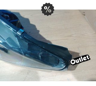 GF FAROS PARA FORD FIESTA 08-12 LUZ DIURNA FONDO NEGRO R1481