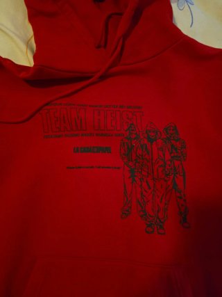 Sudadera La Casa de Papel Roja