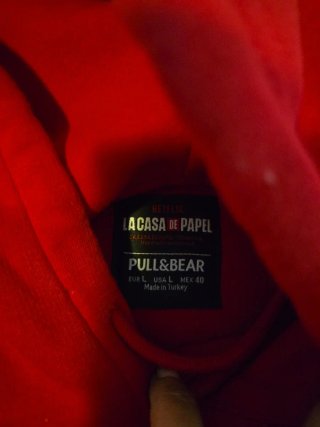 Sudadera La Casa de Papel Roja