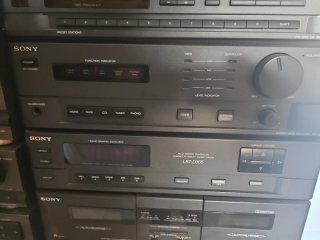 Equipo de música Sony con tocadiscos