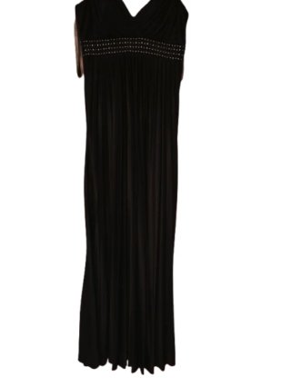 Vestido largo azul marino Easy Wear