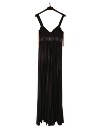 Vestido largo azul marino Easy Wear