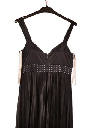 Vestido largo azul marino Easy Wear