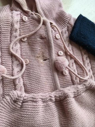 Lote Ropa Bebé Conjunto Rosa y Azul punto