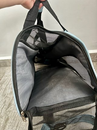 Transportín de tela para mascotas