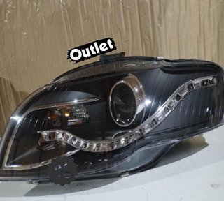 GF FAROS AUDI A4 B7 LUZ DIURNA LED FONDO NEGRO 04-07 R146286