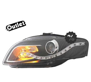 GF FAROS AUDI A4 B7 LUZ DIURNA LED FONDO NEGRO 04-07 R146286