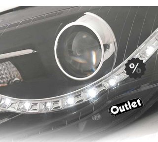 GF FAROS AUDI A4 B7 LUZ DIURNA LED FONDO NEGRO 04-07 R146286