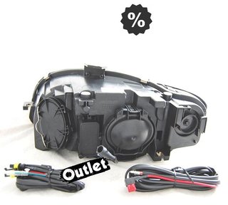 GF FAROS AUDI A4 B7 LUZ DIURNA LED FONDO NEGRO 04-07 R146286