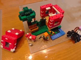 LEGO Minecraft Casa Hongo 21179