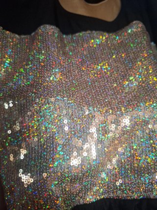 Disfraz o maillot de baile lentejuelas talla 14