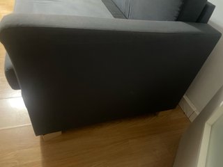 Sofá Cama Gris Tela