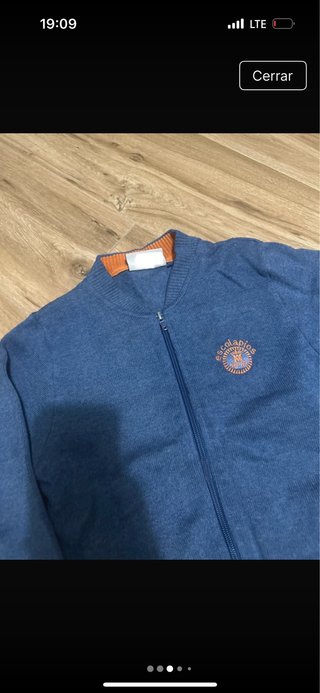 Chaqueta uniforme escolapios azul