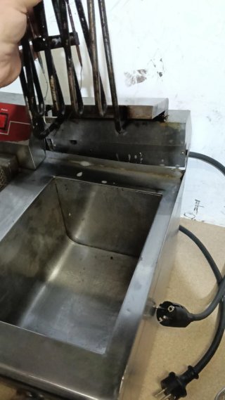 Freidora Doble Profesional 8+8L 4+4kW