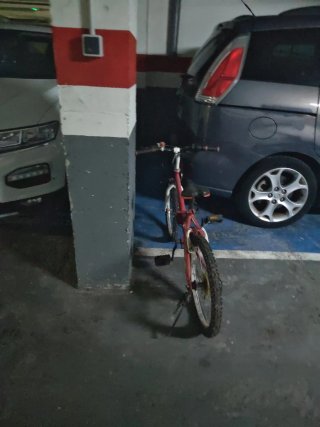 Bicicleta Plegable Roja