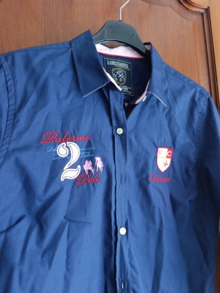 Camisa Valecuatro Mujer Azul