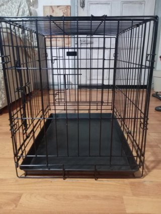 Jaula Perro Metálica Plegable Dogman