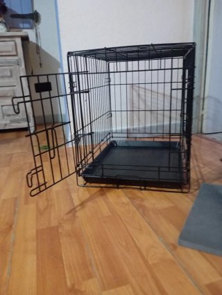 Jaula Perro Metálica Plegable Dogman