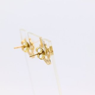 Pendientes Corona Queen Dorados