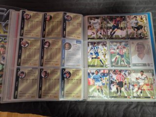 Álbum Panini Mega Fichas Liga 2003-2004 Megacracks