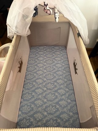 Carrito bebé con silla de coche y cuna