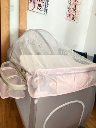 Carrito bebé con silla de coche y cuna