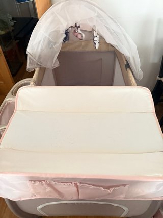 Carrito bebé con silla de coche y cuna