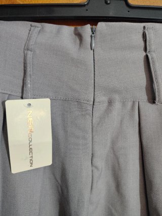 Falda gris talla S