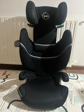 Silla coche Isofix negra