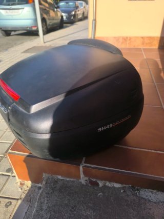 Maleta Baúl Moto Shad Negra
