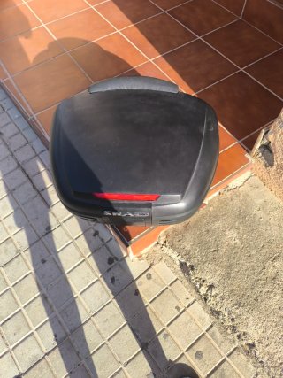 Maleta Baúl Moto Shad Negra
