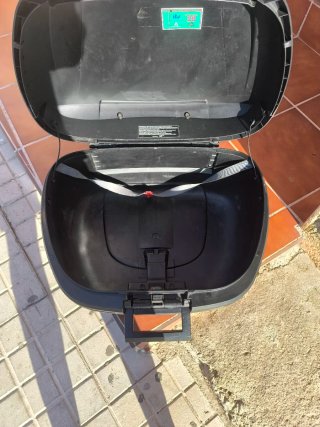 Maleta Baúl Moto Shad Negra