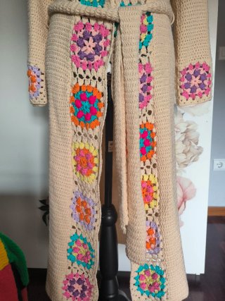 Chaqueta crochet Misskoo T-Única