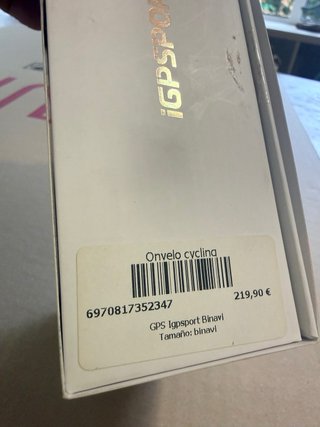 Ciclocomputador iGPSPORT BiNavi GPS