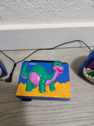 Reproductor Cassette Vintage Dinosaurio