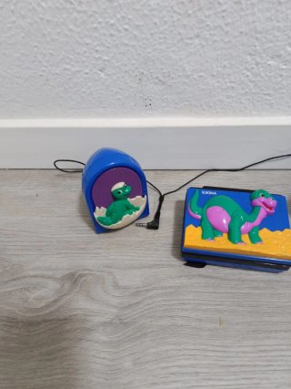 Reproductor Cassette Vintage Dinosaurio