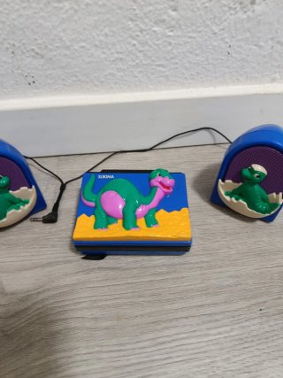 Reproductor Cassette Vintage Dinosaurio
