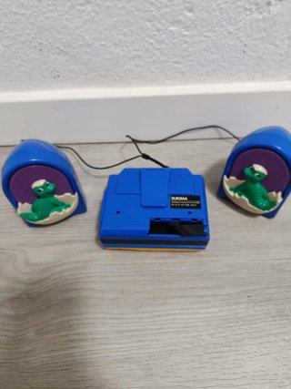 Reproductor Cassette Vintage Dinosaurio