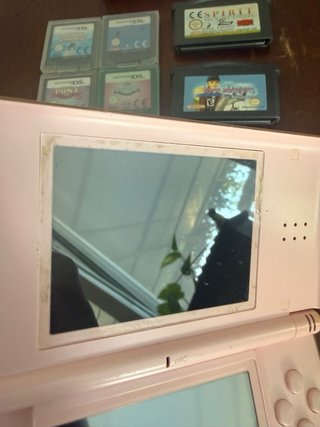 Nintendo DS Lite Rosa + Accesorios
