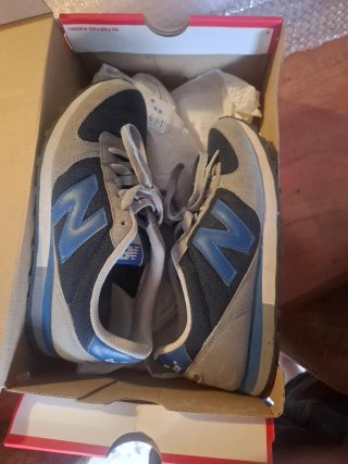Zapatillas New Balance Azul/Gris