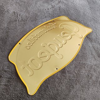 Placa Decorativa Peugeot Metal 32,5x17cm