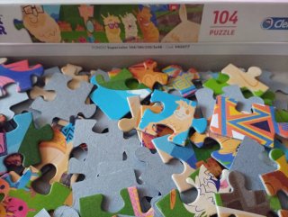 Puzzle Clementoni 104 piezas Llamas