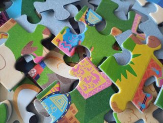Puzzle Clementoni 104 piezas Llamas