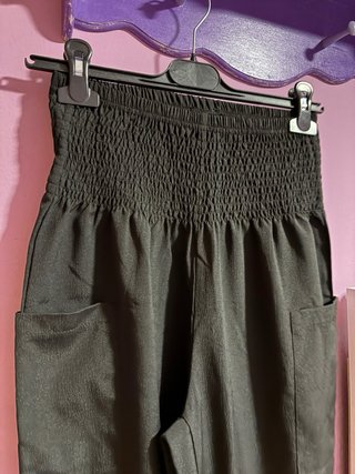 Pantalón bombacho negro talla única