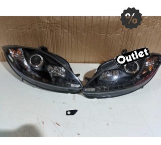 GF FAROS SEAT LEON ALTEA TOLEDO 04-09 LUZ DIURNA LED FONDO N
